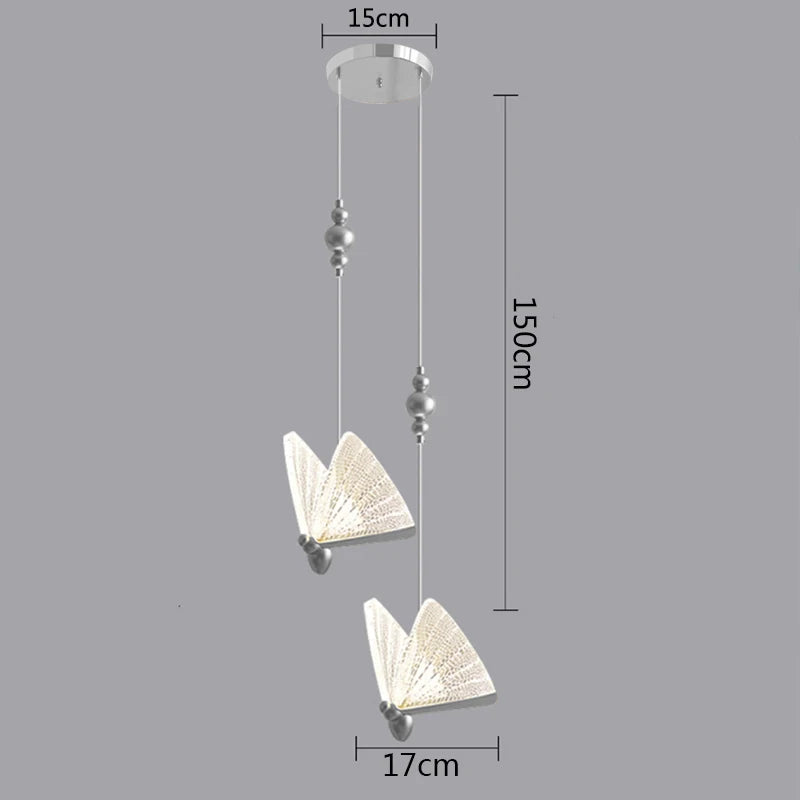 pendente de led borboleta, luminária de teto pendente borboleta, luminária pendente borboleta, luminaria pendente, pendente led