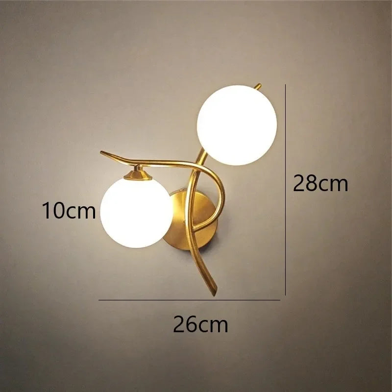 arandela moderna, arandela dueto, arandela dourada, arandela preta, arandela de parede, arandela com vidro, iluminação decorativa, arandela contemporânea, luminária de parede moderna, arandela para quarto