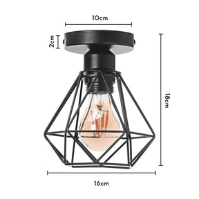 Lustre Suspenso de Ferro