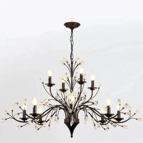 Lustre Pendente, Lustre Candelabro Cristal, Lustre Pendente Candelabro de Metal