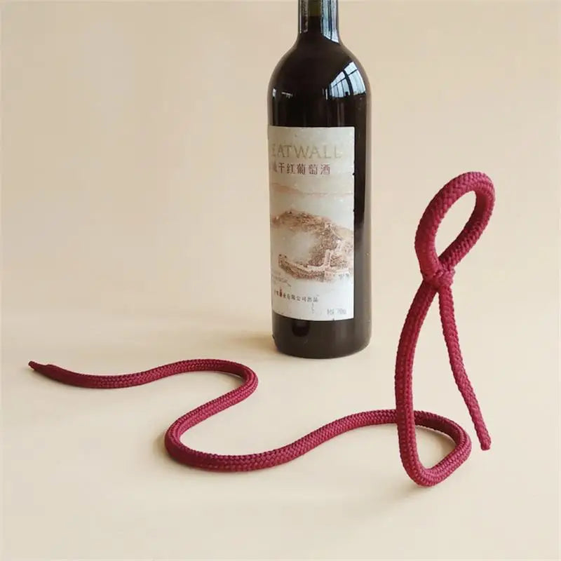 Suporte de Vinho Corda Mágica, suporte de vinho de corda