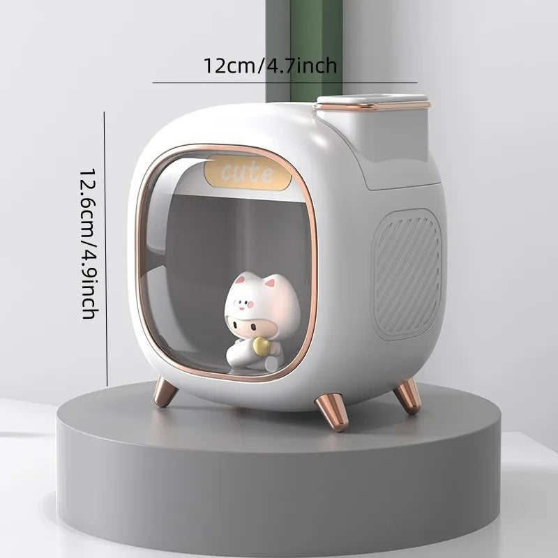 Umidificador de Ar, Umidificador de Ar de Gato, Umidificador de Ar Cute de Gato