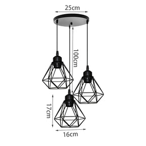 Lustre Suspenso de Ferro