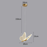 pendente de led borboleta, luminária de teto pendente borboleta, luminária pendente borboleta, luminaria pendente, pendente led

 