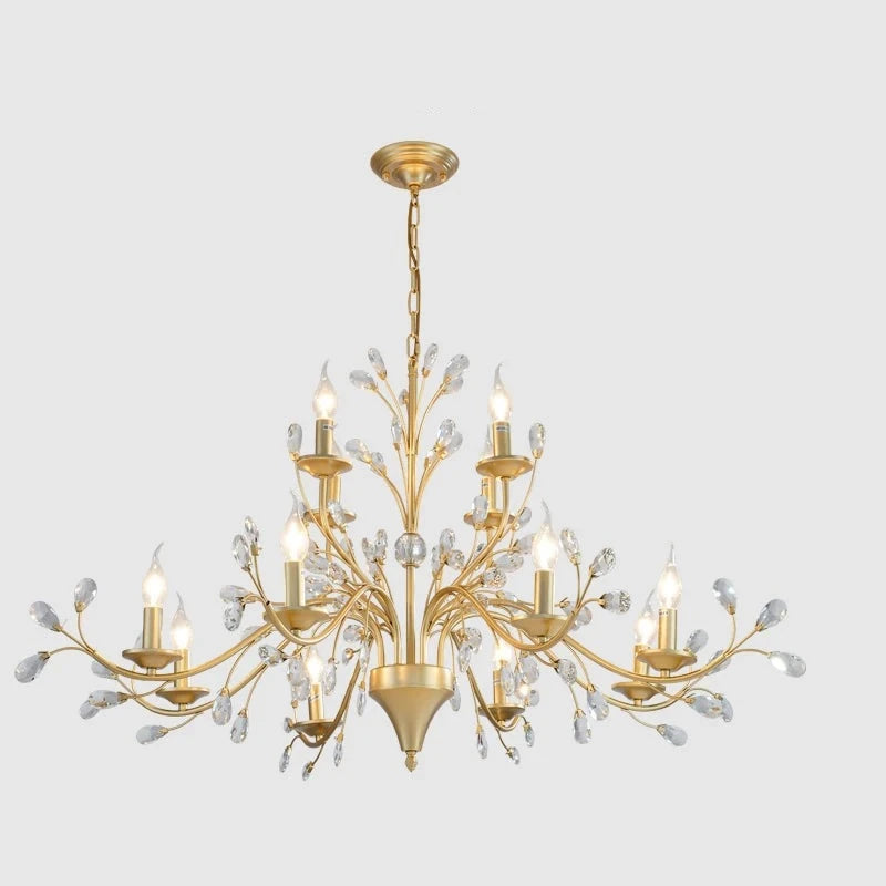 Lustre Pendente, Lustre Candelabro Cristal, Lustre Pendente Candelabro de Metal